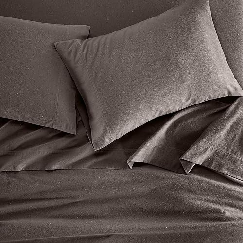 Miniatura 8 de Juego de Sábanas de Franela de Algodón Superior, El Juego Incluye Una Sábana Encimera, Una Sábana Bajera y Una Funda de Almohada, Transpirable,