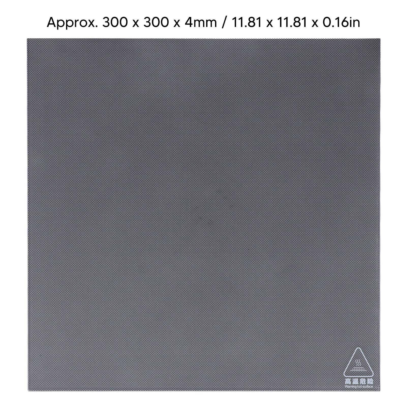 Feuille de construction de l'imprimante 3D