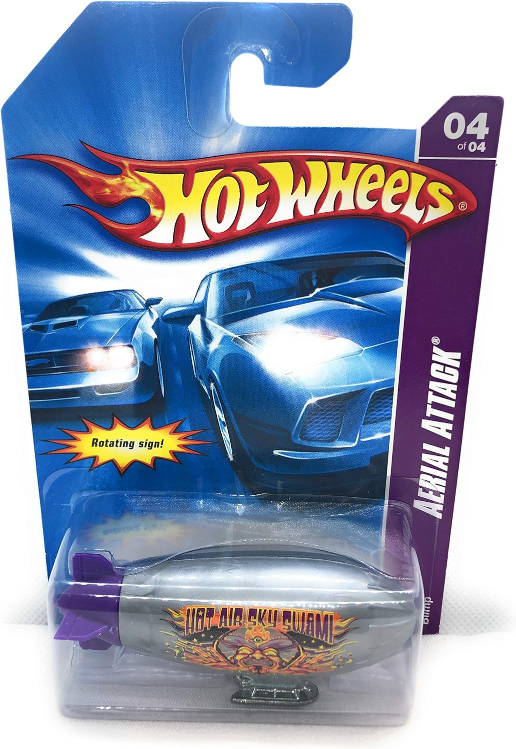 Hot Wheels 2007 Blimp 04/04 Aerial Attack 76/180 1:64 Scale