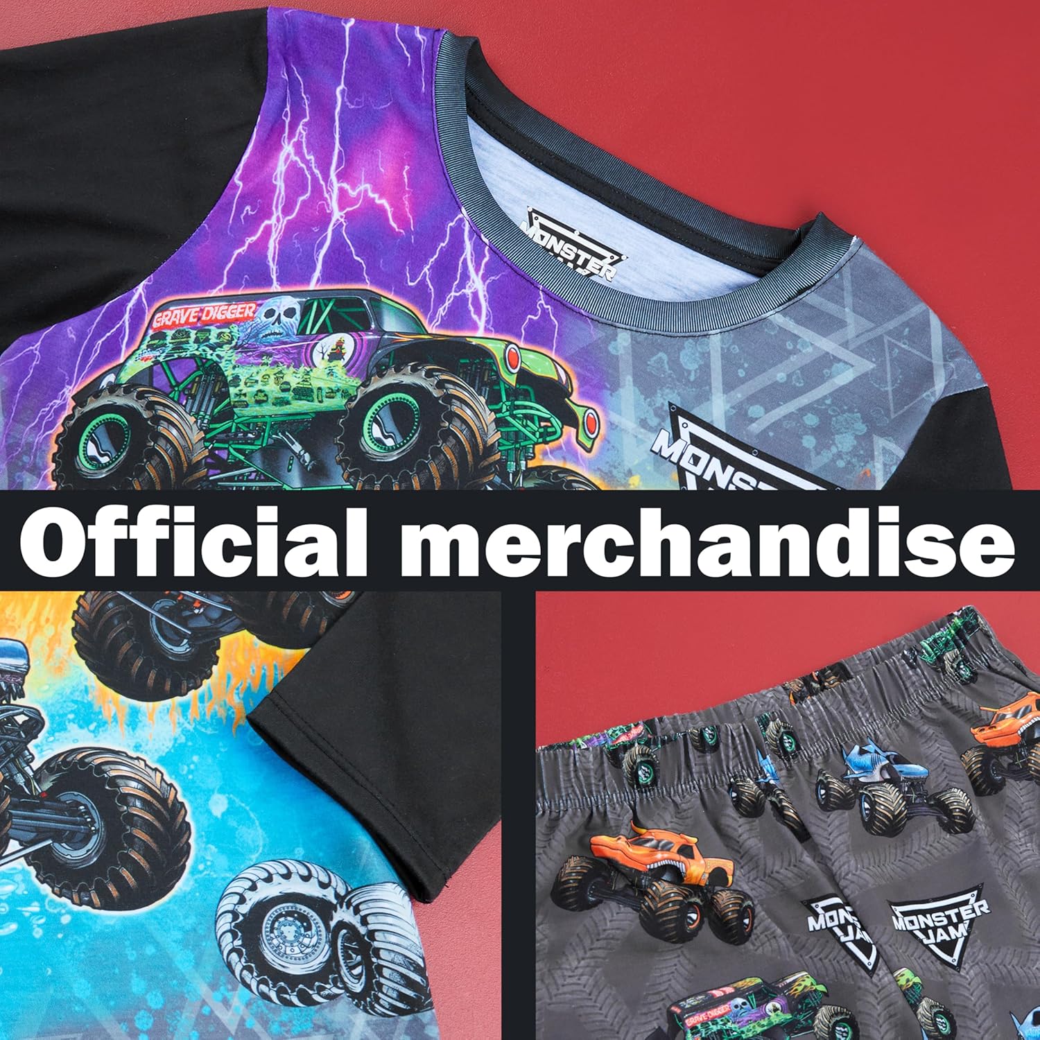 Get Trend Pajamas Set for Boys, 2-Piece Long Sleeve T Shirt, PJ Pants, Kids Lounge Sleepwear Set, Cozy Gifts for Boys - Image 5