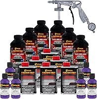 Vista 72 de Custom - Revestimiento protector de 1.5 galones (6 cuartos), para caja de camión,para rodillo, brocha o rociador con kit de aplicador de pincel