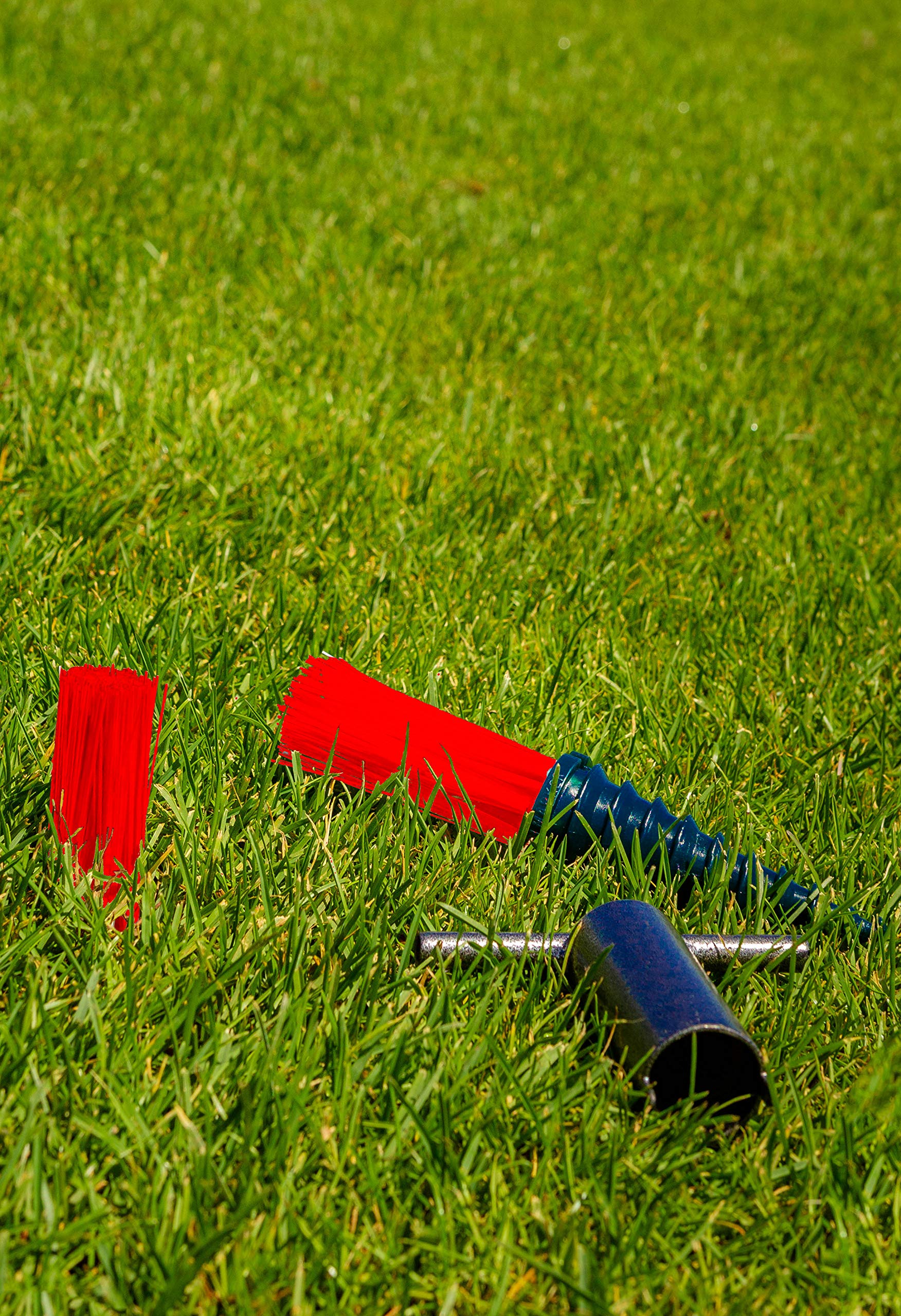 POWERSHOT PITCHMARKERS Lot de 25 - Aide au marquage du Terrain - Outil de vissage inclu - Couleurs optionnelles
