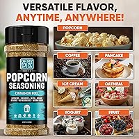 Vista 41 de Condimento para palomitas de maíz, mezcla de condimentos de rancho picante, sin gluten y bajo en sodio, condimentos con sabor a palomitas de maíz