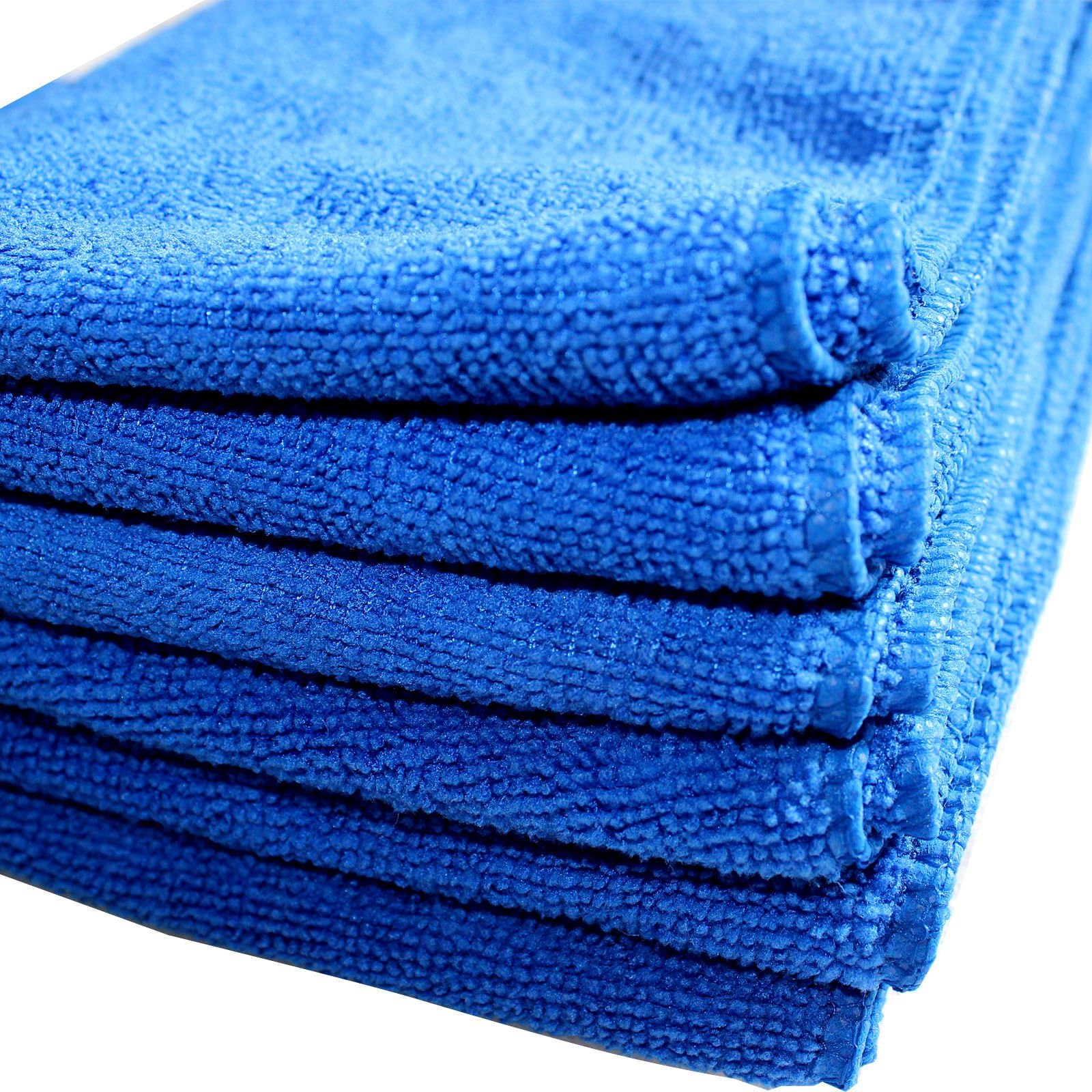 6 Pcs Microfiber 12 28'' Car Wash Towels Household