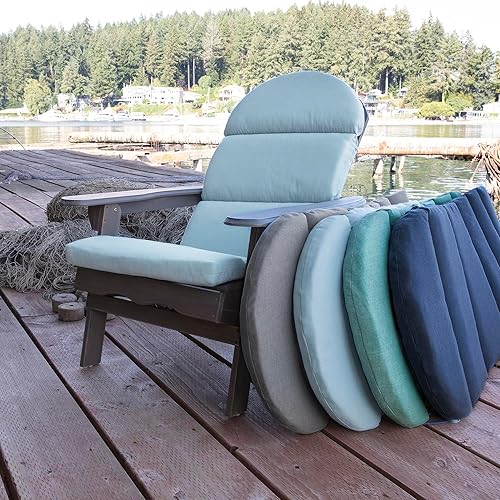 Miniatura 5 de ARDEN Oceantex - Cojín Adirondack o mecedora para interiores y exteriores, 21.5 x 19 pulgadas, repelente al agua, a prueba de lluvia, resistente a