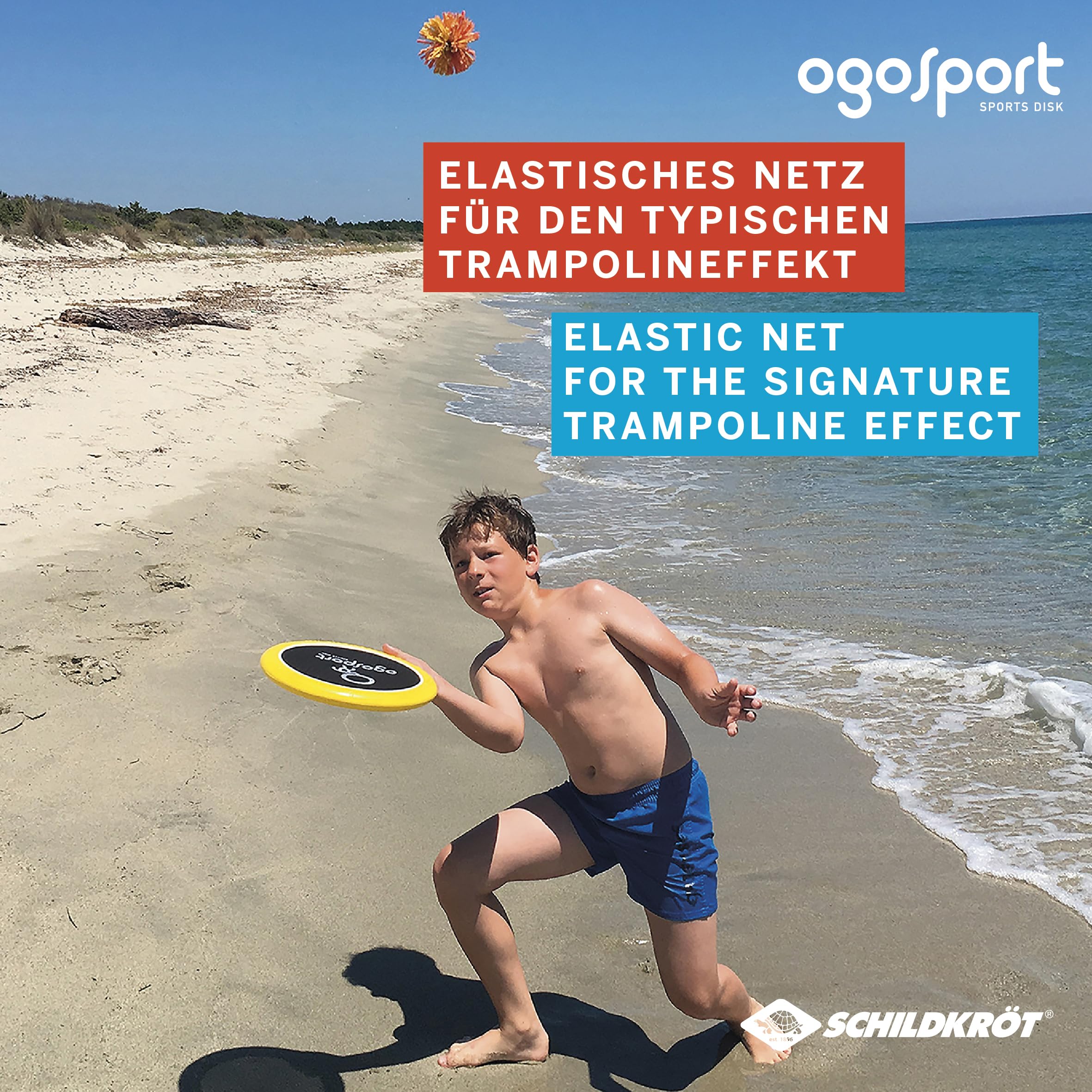 Schildkröt Ogo Sport Set, 2 Ogo Softdiscs Ø29cm, 1 Ball, Standardgrösse, der beliebte Spiel-Klassiker