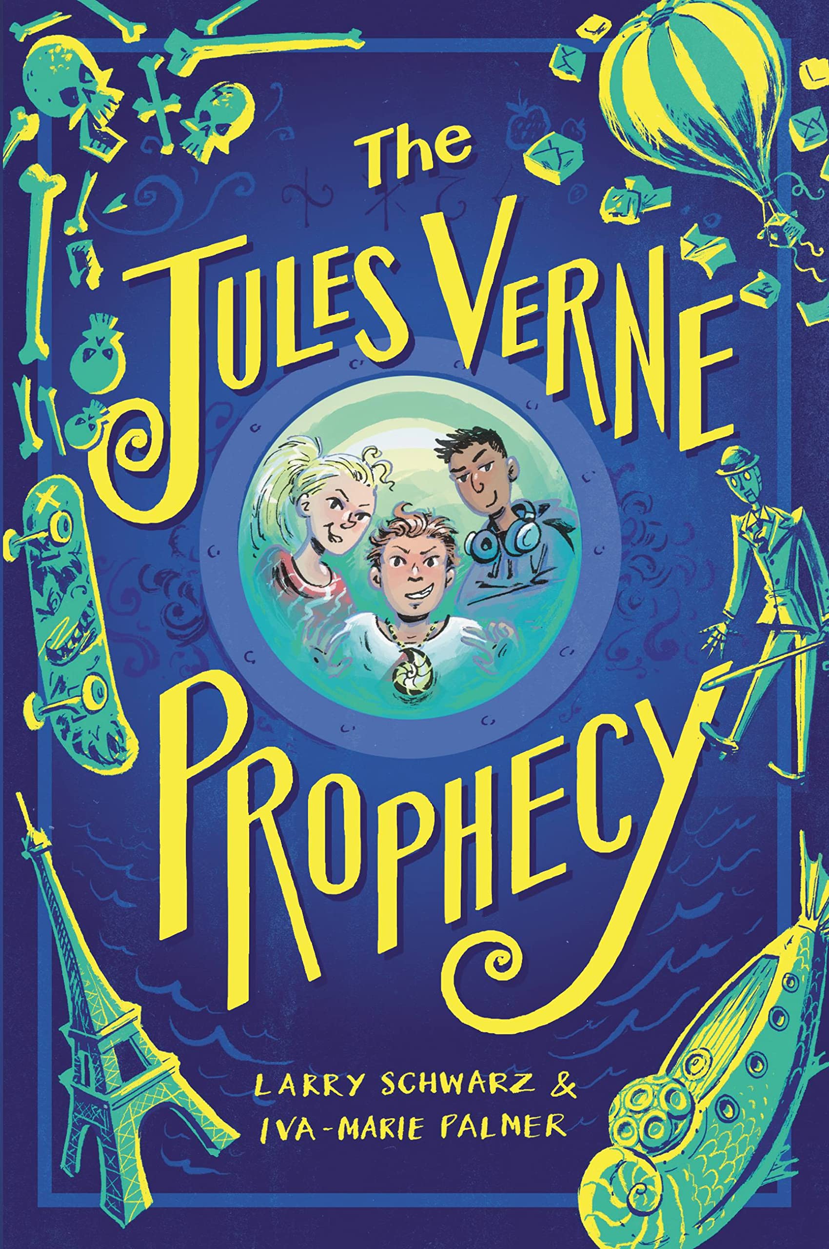 The Jules Verne Prophecy: 1. Palmer, Schwarz 9780316349819 Fast Free Shipping**
