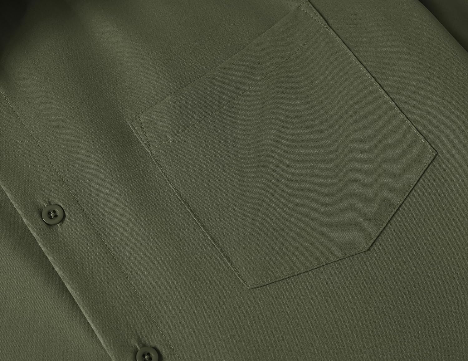 COOFANDY Big & Tall Shirts for Men Short Sleeve Button Down Casual Dress Shirts - Image 7