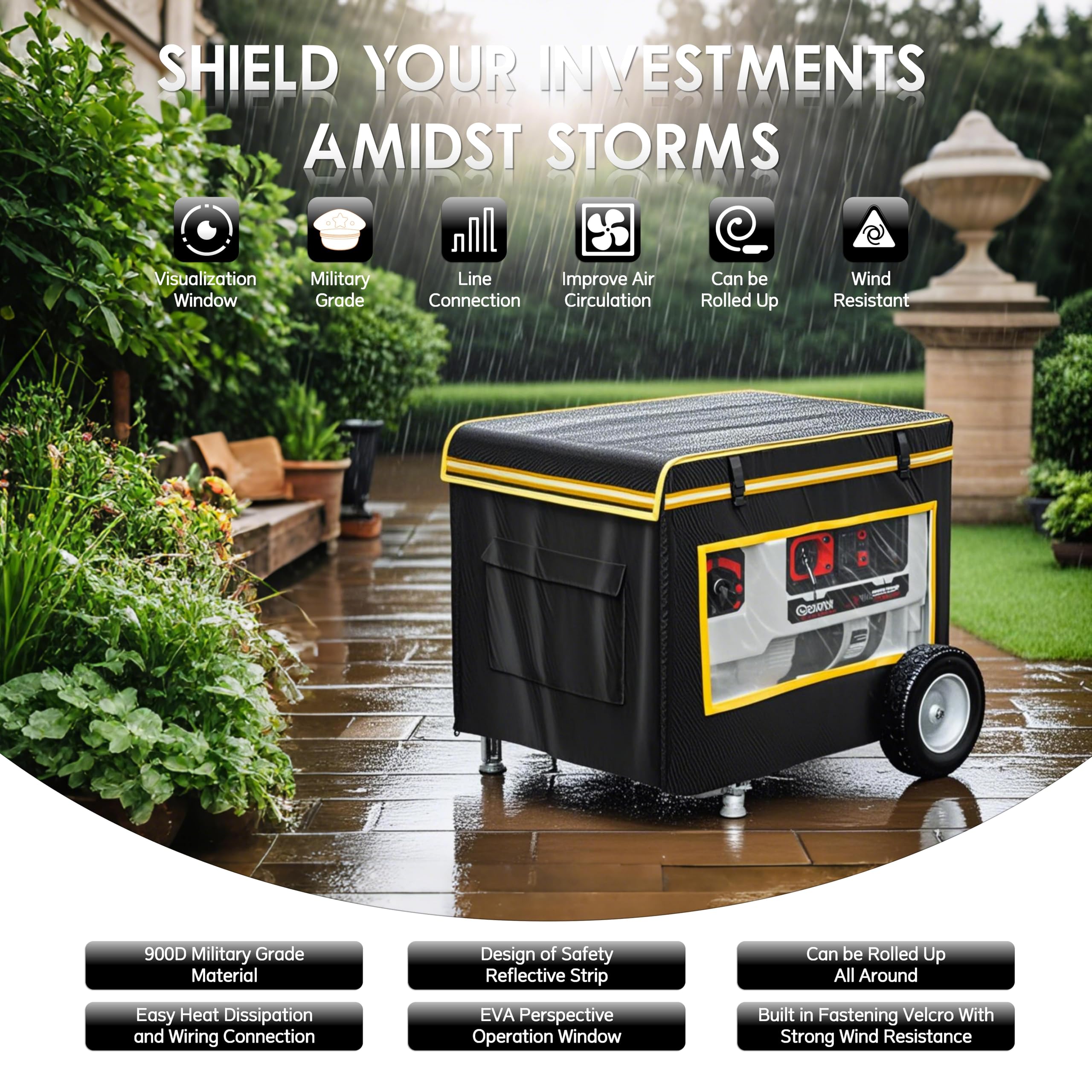 Generator Rain Cover Running Tent GenTent Generator Running Cover ...