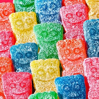 SOUR PATCH KIDS Big Kids Soft & Chewy Gummy Candy, Bulk Candy, Family Size, 1.7 lb (Pack of 4)