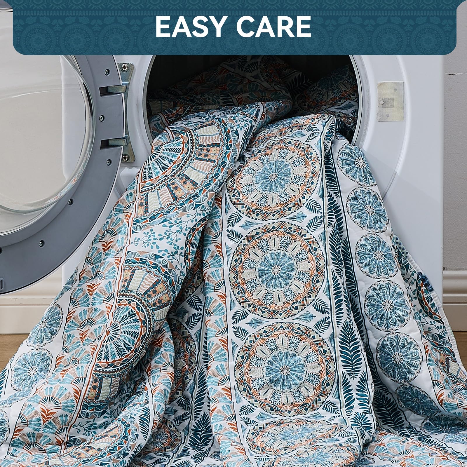 Patchwork Qucover Couvre-lit 220x240 Bleus U00e0 Motif De Patchwork Couverture Matelassu00e9e Avec Oreiller Luxe Style U00e9lu00e9gant,Dessus De Lit Du00e9coratif Ru00e9versible Lu00e9ger Couvre Lit Patchwork Qucover Couvre-lit 220x240 Bleus U00e0 Motif De Patchwork Couverture Matelassu00e9e Avec Oreiller Luxe Style U00e9lu00e9gant,Dessus De Lit Du00e9coratif Ru00e9versible Lu00e9ger Couvre Lit