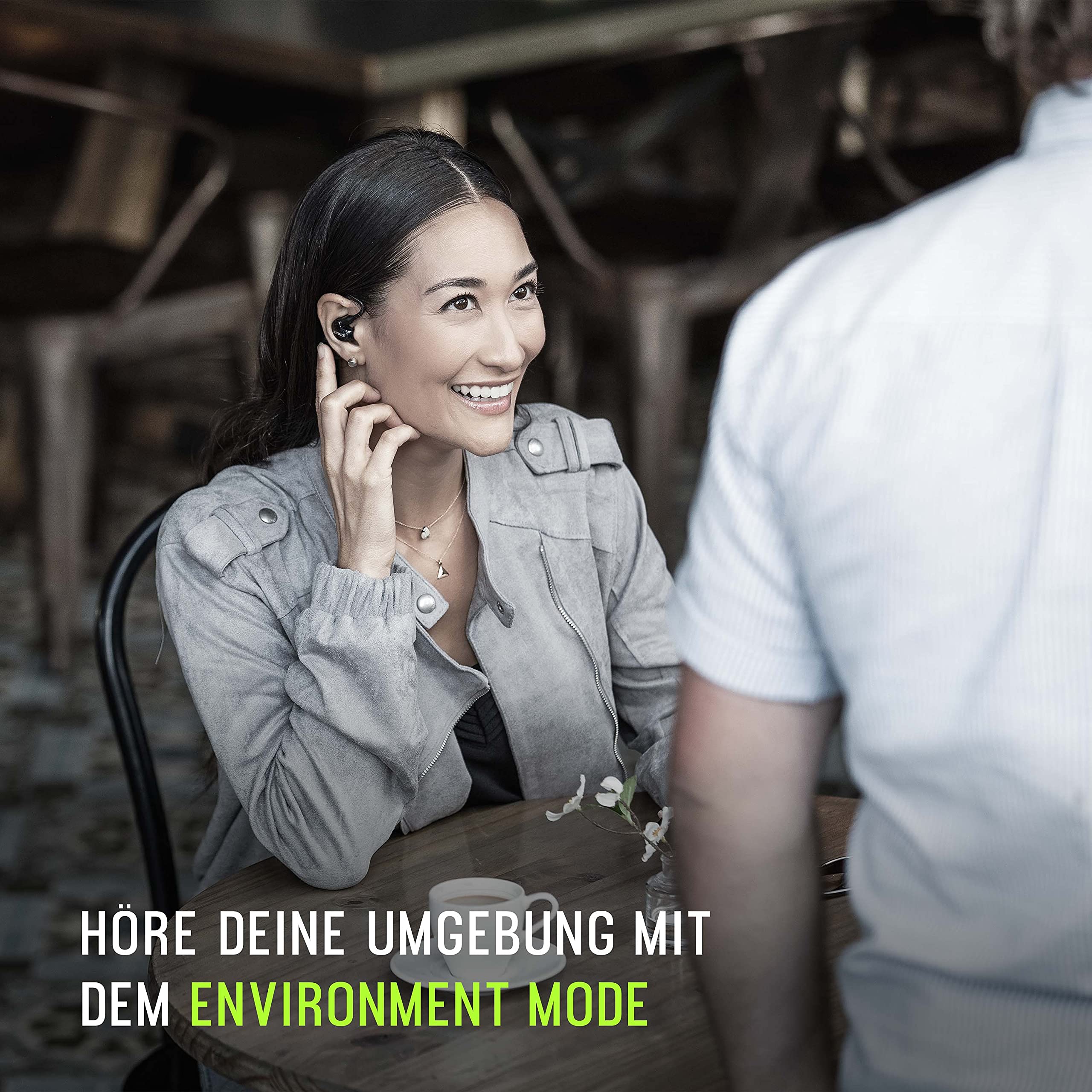 Shure True Wireless Adapter (Gen 2) für Sound-Isolierende Ohrhörer, Über-Ear-Passform, Bluetooth 5 Wireless-Technologie, Lange Akkulaufzeit (RMCE-TW2-EFS)