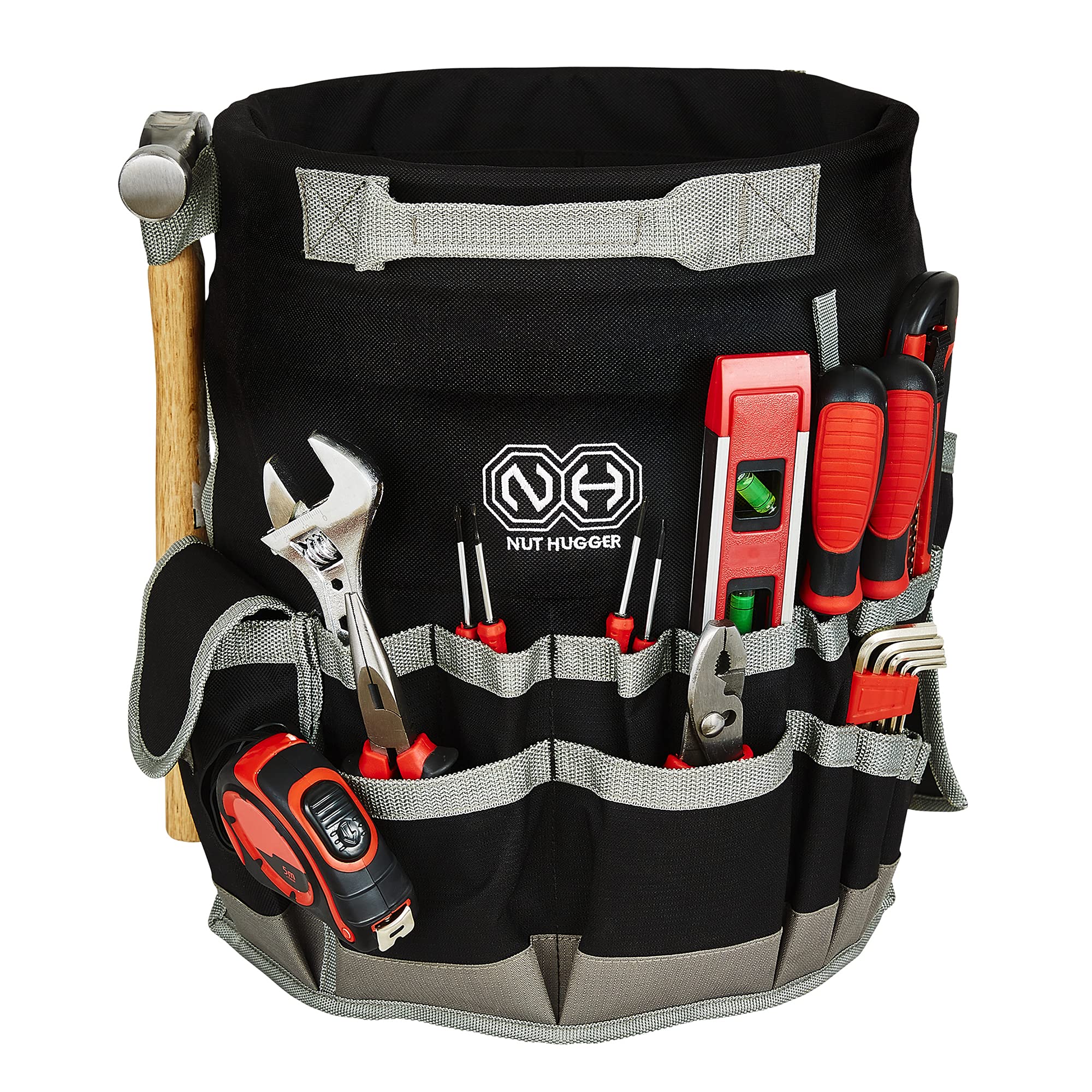 Buy Nut Hugger Bucket Tool Organizer Bag with External Hardware Storage