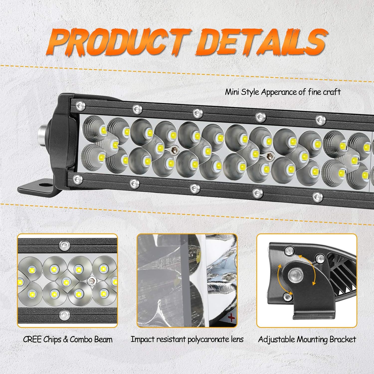 Blасk Frіdау Clеаrаnсе Niwaker Single Row LED Light Bar 30 Inch 450W LED Driving Fog Lights Spot Flood Combo Beam Super Slim Off-Road Work Light IP68 Waterproof for Car Trucks UTV ATV SUV Boat Bumper