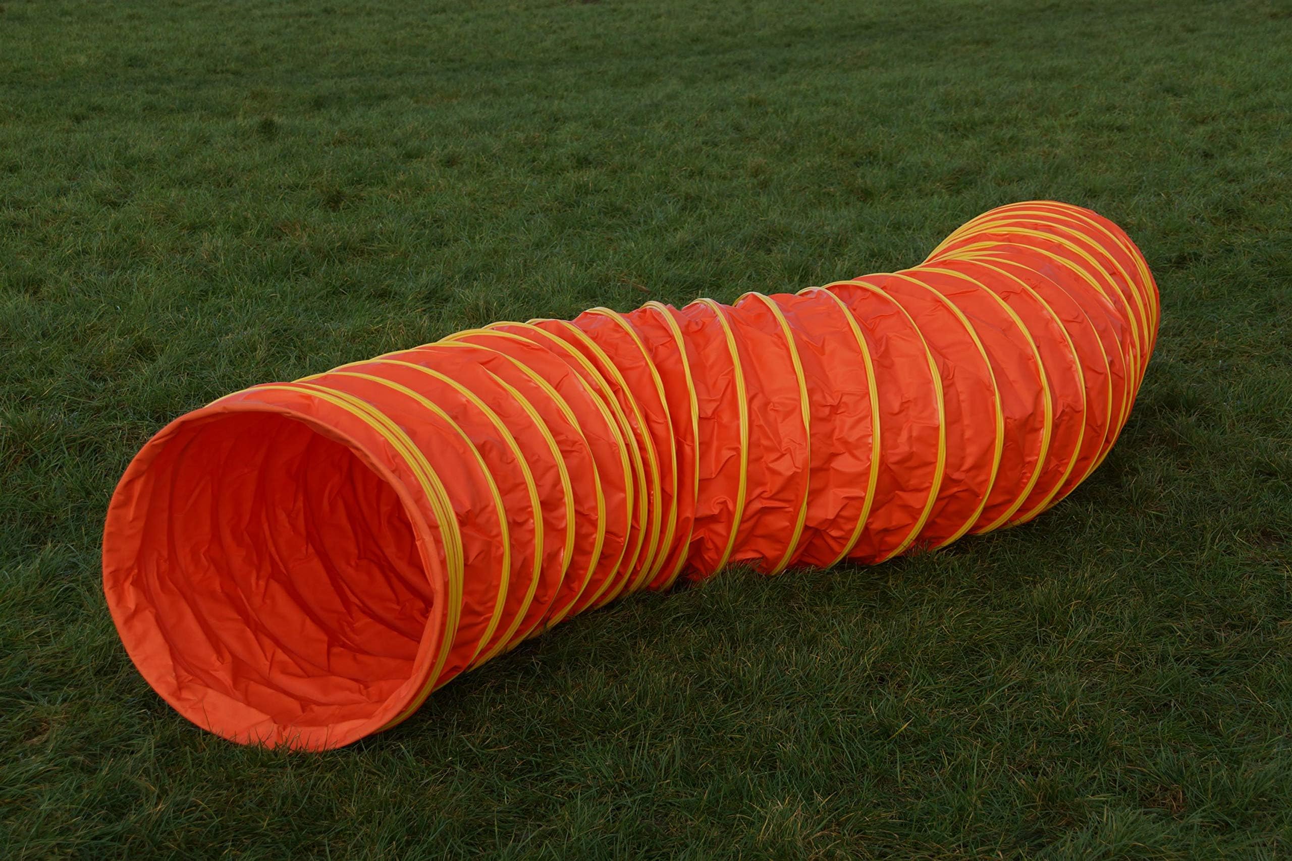 Agility Tunnel - 4 Metre - Tournament - orange - FCI Standard