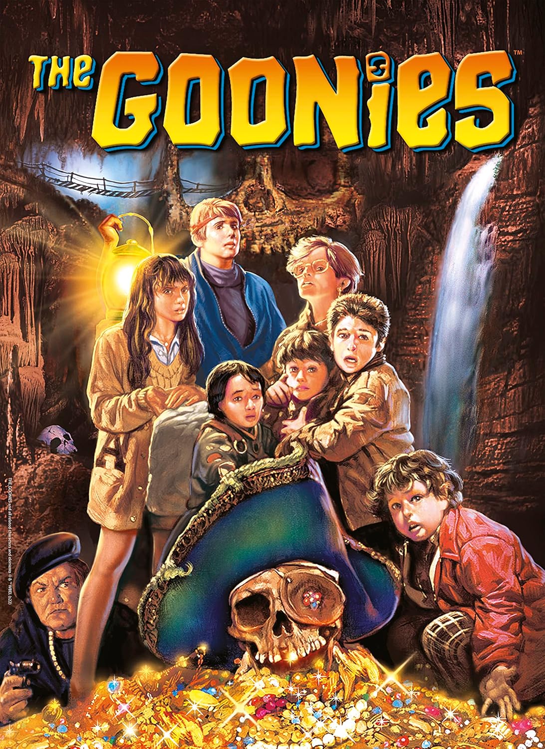 Clementoni - 35115 - Cult Movies - The Goonies - Jigsaw Puzzle 500 Pieces, Made in Italy, Jigsaw Puzzle for Adults