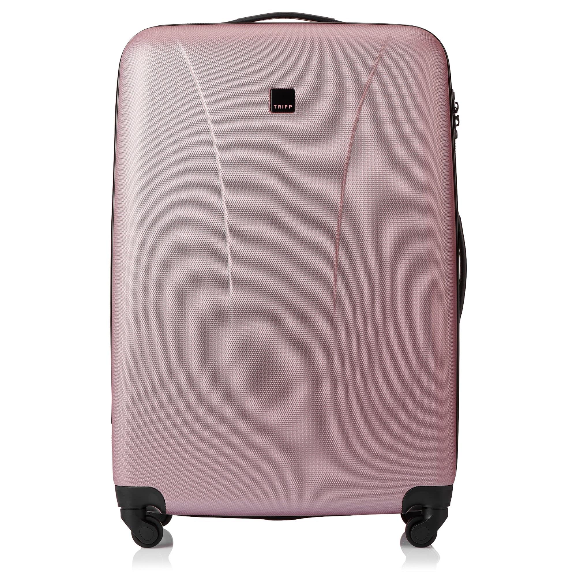 4 wheel large suitcase