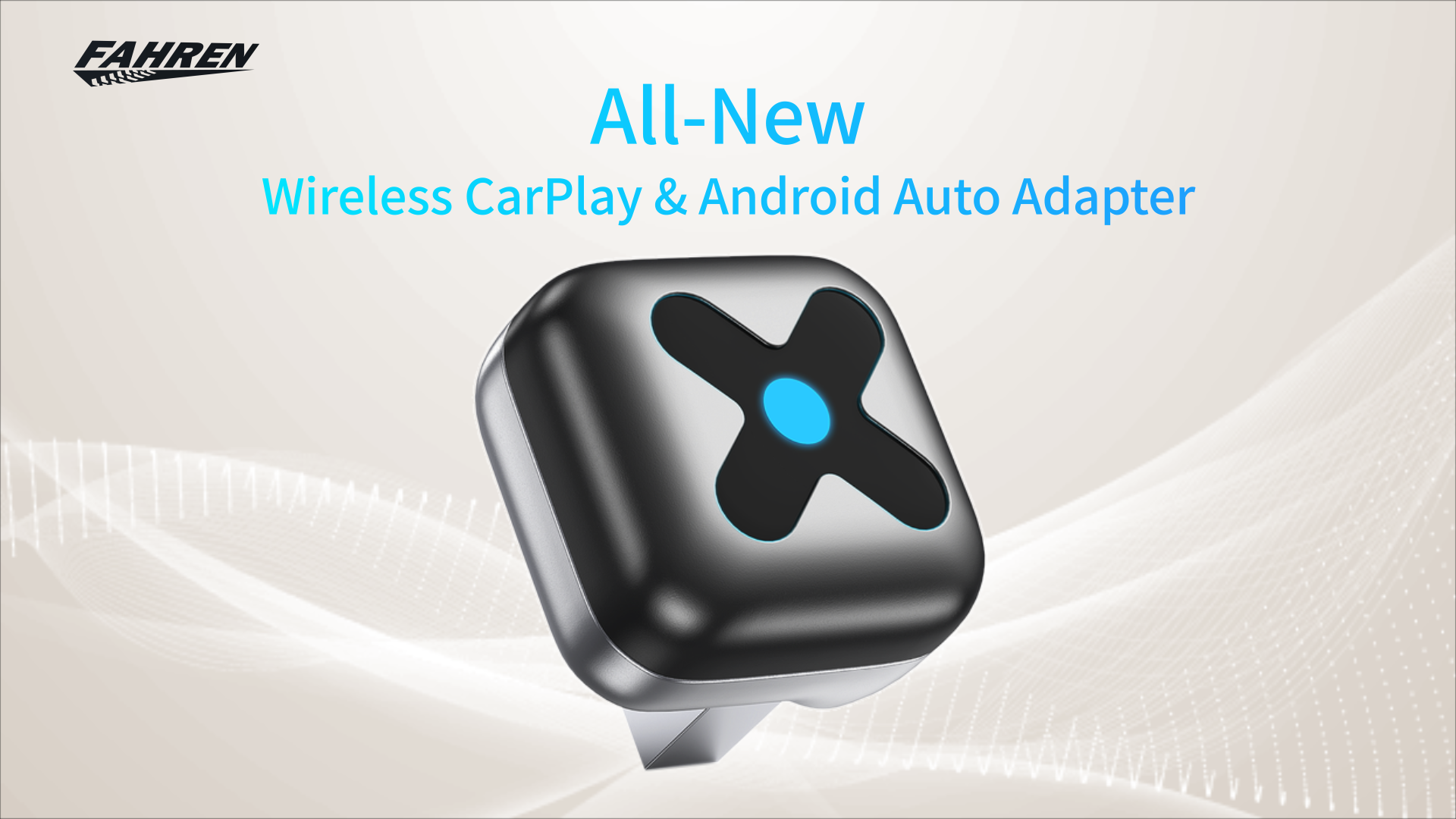 Adaptateur CarPlay Sans Fil Mini - Compatible 98% Des Voitures, Bluetooth/WiFi, Mises à Jour OTA, USB-A/C