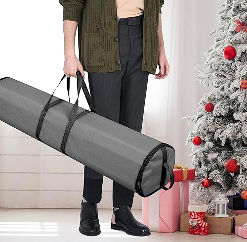 Miniatura 5 de ProPik Bolsa de almacenamiento de papel de regalo  Organizador de papel de regalo  Paquete de 2 almacenar hasta 48 rollos de 40 pulgadas de largo