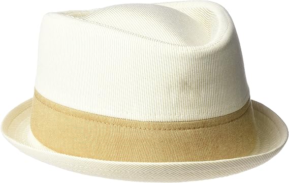 Diamond Crown Fedora with Rolled Brim 