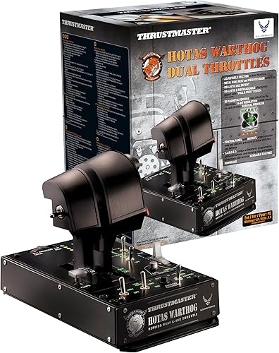 Vista 16 de Thrustmaster Palanca de vuelo Hotas Warthog.