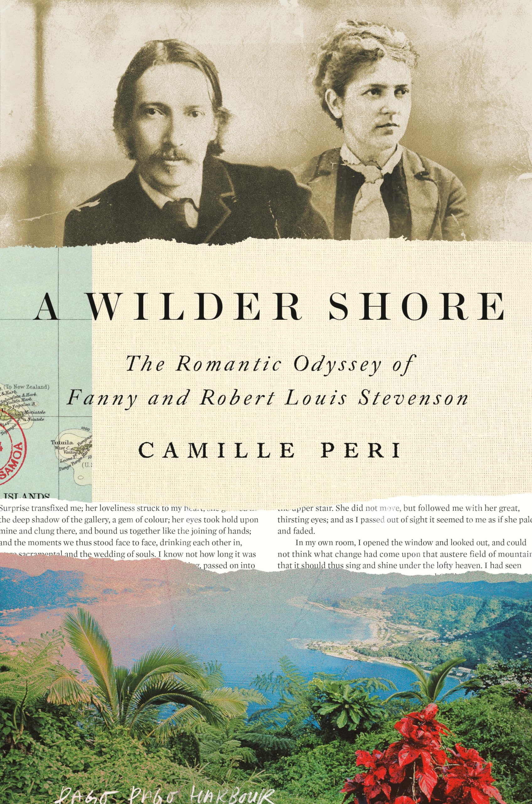 Cover of A Wilder Shore: The Romantic Odyssey of Fanny and Robert Louis Stevenson