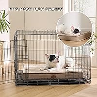 Vista 47 de Bedsure Cama de espuma viscoelástica para perros extragrandes, camas ortopédicas XL para mascotas con funda extraíble lavable y parte inferior