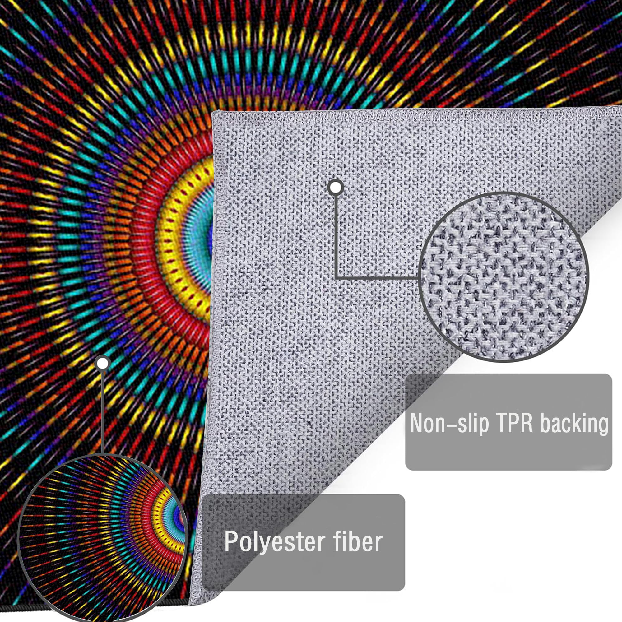 Tapis Sol Gaming 200 x 290 cm pour Salon Chambre Chambre Salle à Manger Cuisine