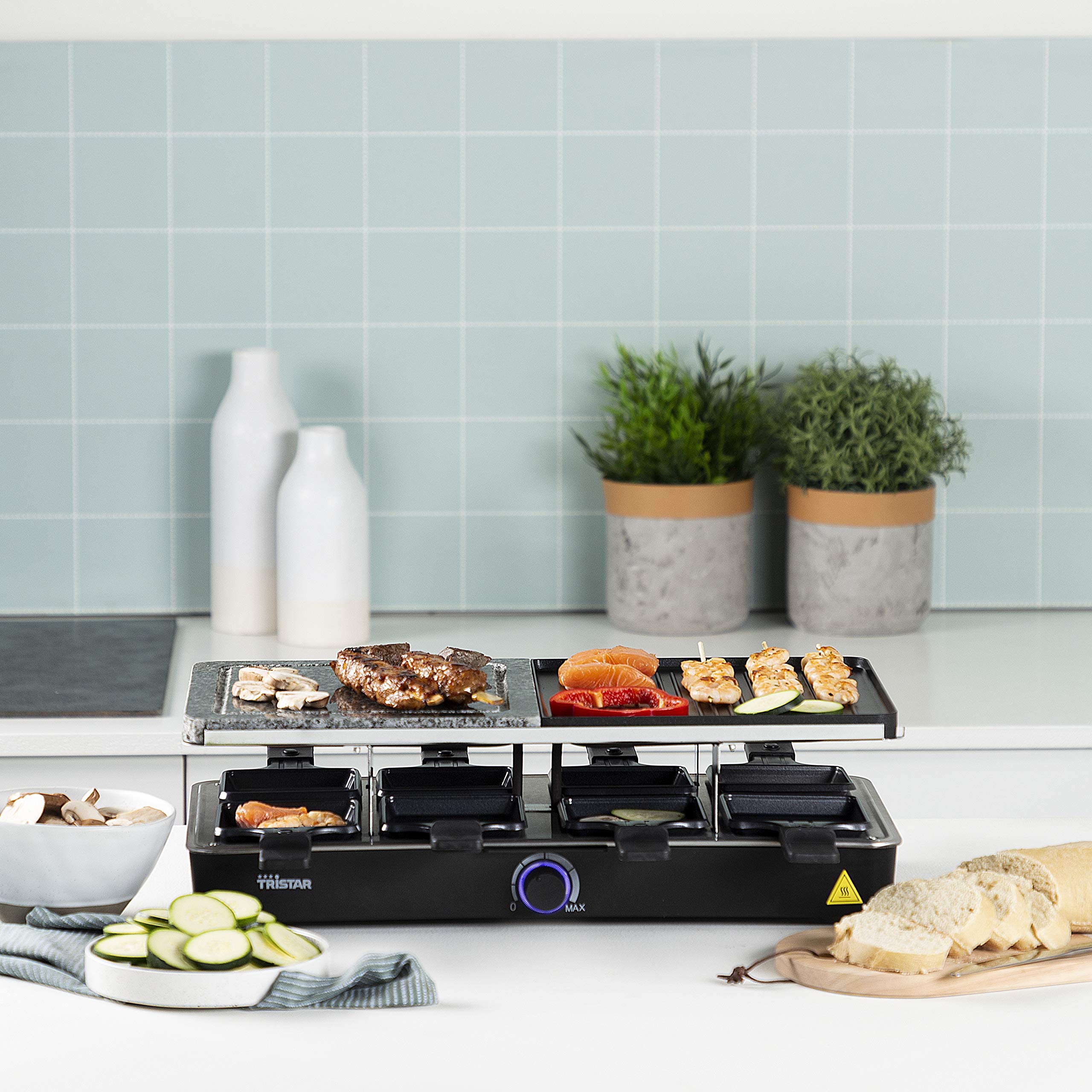 Tristar RA-2723 Appareil à raclette - Pierre à cuire