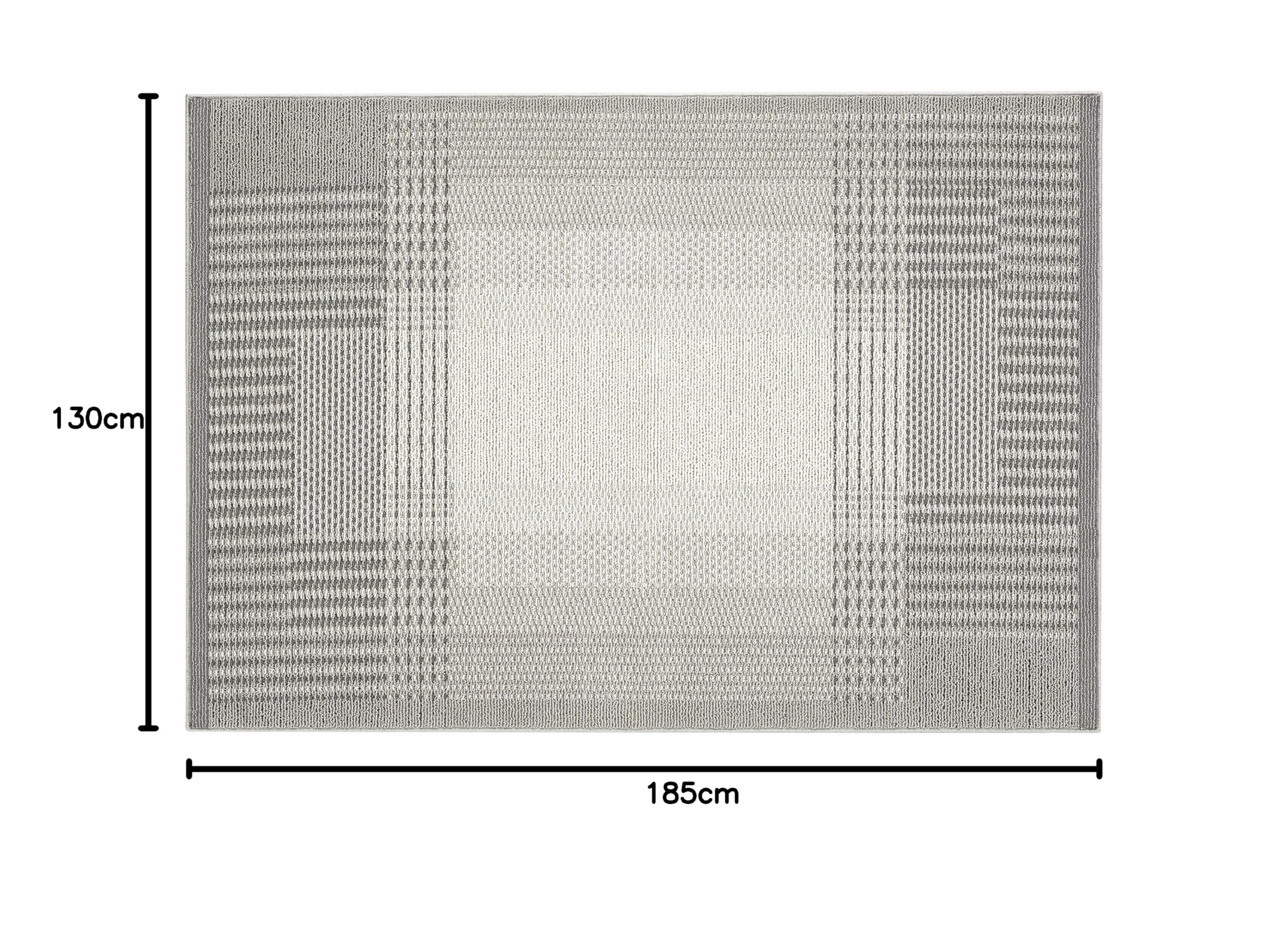 Filnus ラグ 130×185cm グレー スミノエ Filnus フィルナス ラグ 130×185cm グレー アイボリー