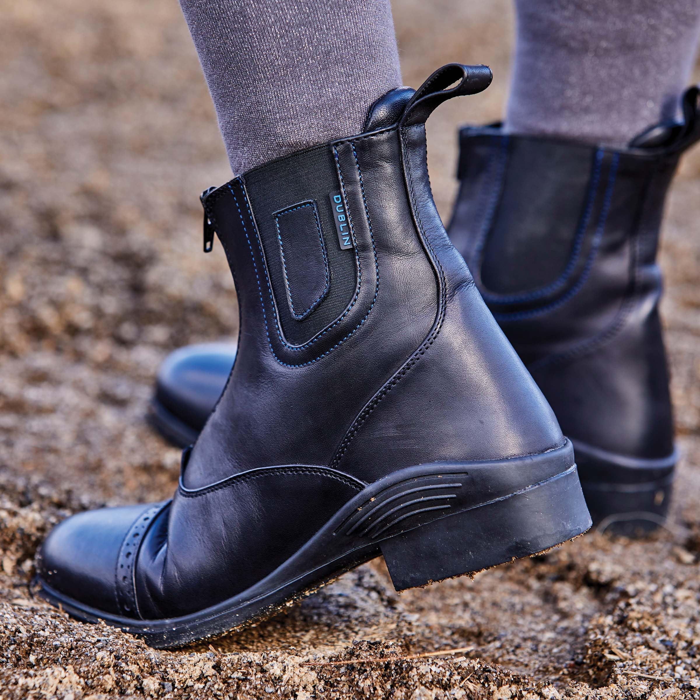Dublin Evolution Zip Front Waterproof Womens Paddock Boots