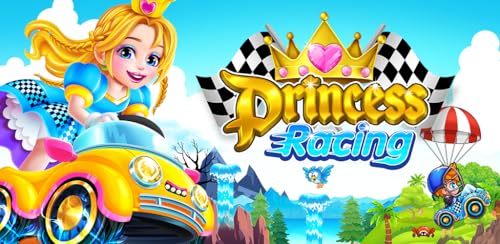 Super Princess Racing - Go Kart Racing Princess & Driving Games for Kids