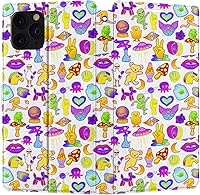 Vista 7 de Funda tipo cartera de repuesto para Apple iPhone 12 Mini 11 Pro Max Xr Xs 10 X 8 Plus 7 6S SE Flip Card Holder Cool Hippie Crazy Cover Magnetic PU