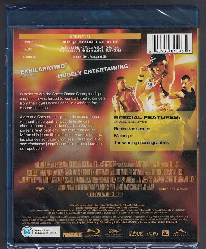 Amazon.com: Street Dance [Blu-ray] : Ukweli Roach, Charlotte