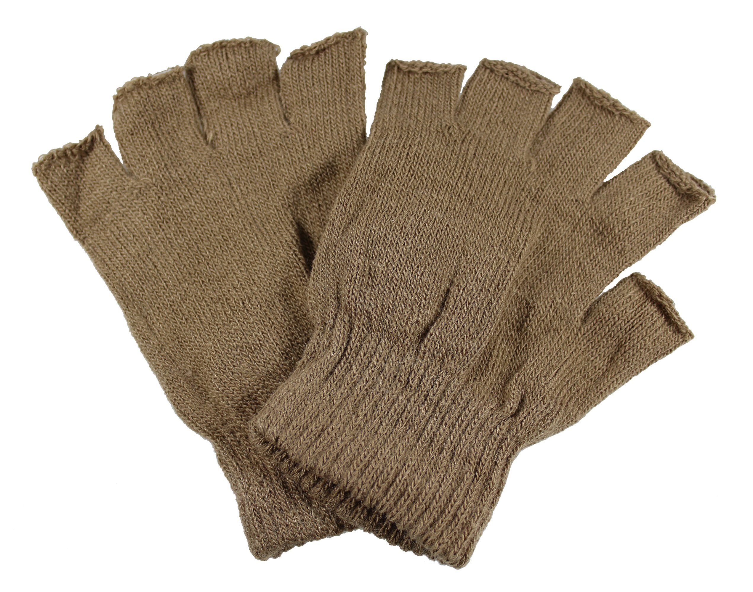 Gelante Guantes mágicos clásicos de punto sin dedos para adultos, lote al por mayor, 12 pares