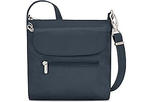 Travelon Faraday Bag Series - RFID Blocking for Identity Theft Protection in Mini Shoulder Bag