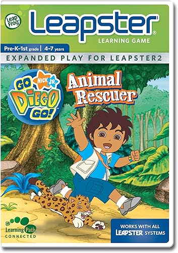 LeapFrog Leapster Juego de aprendizaje Go Diego Go