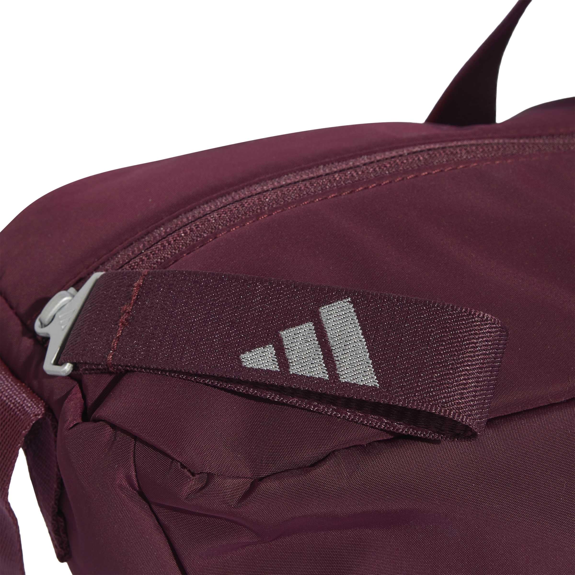 adidas Mujer Adidas Sport Bag Duffel_Bag, Maroon/Silver Met., One Size