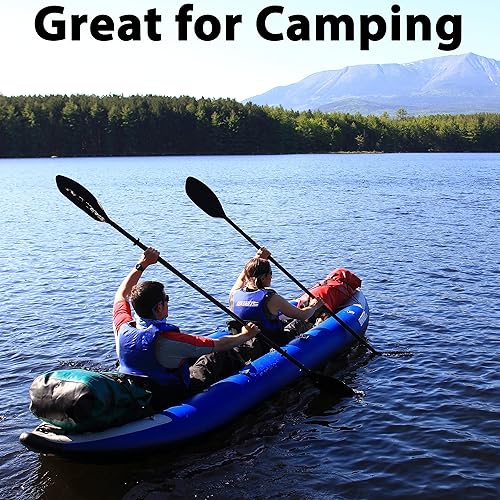 Miniatura 3 de Sea Eagle 420X Explorer Inflatable Kayak- Fishing, Touring, Camping, Exploring &amp;White Watering-Self Bailing, Removable Skeg, Drop Stitch Floor