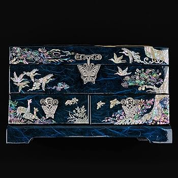 Amazon｜MADDesign マザーオブパール ラッカー塗装ジュエリーボックス