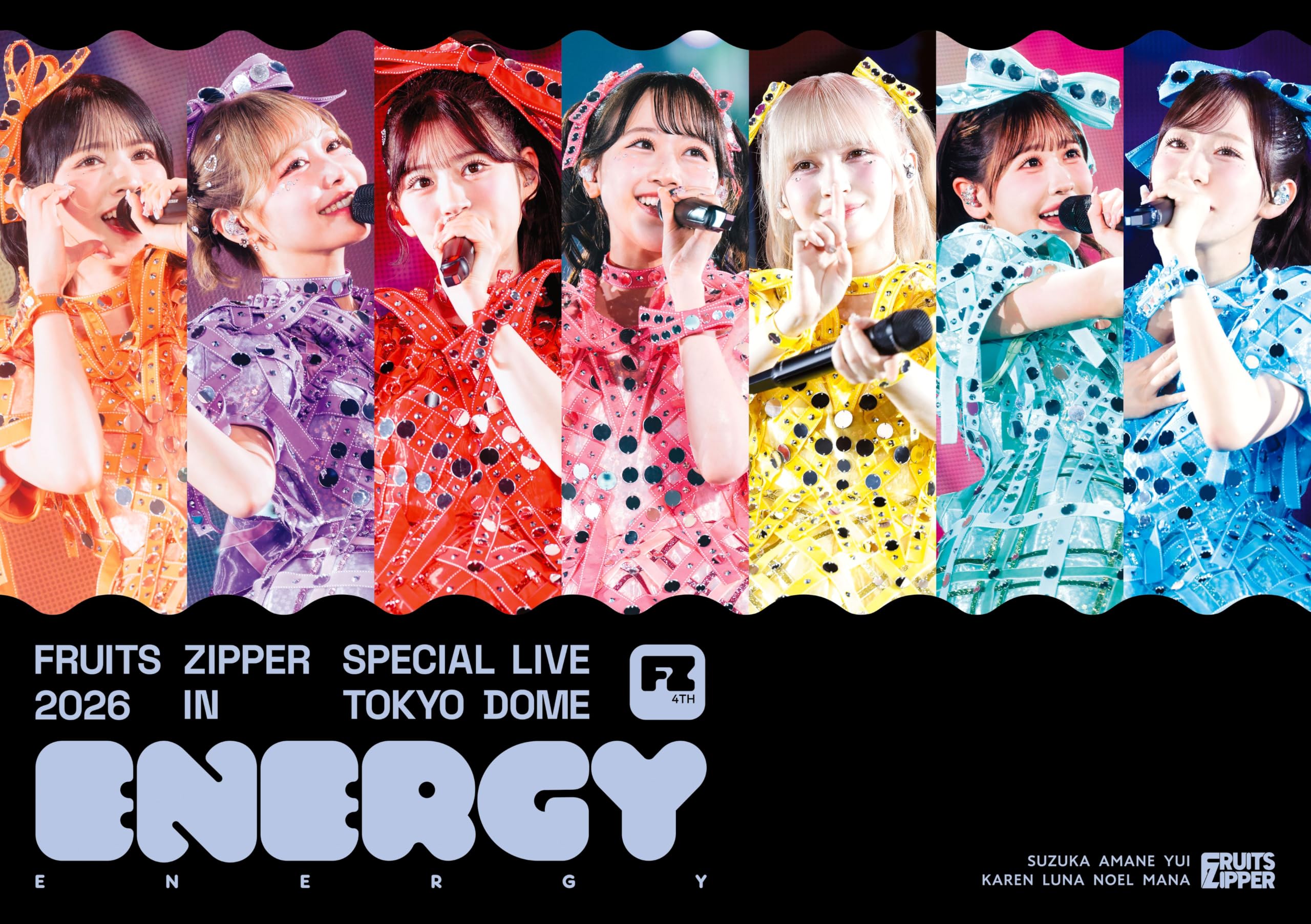 Amazon.co.jp: FRUITS ZIPPER SPECIAL LIVE 2026「ENERGY」 (DVD