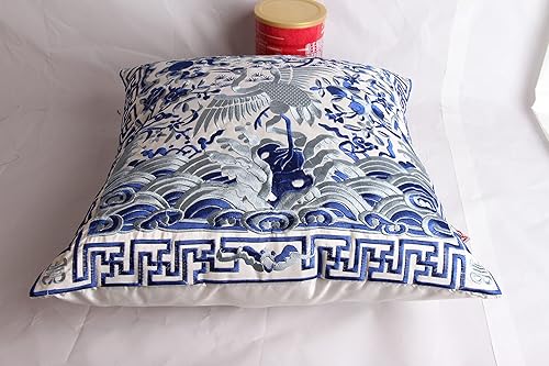 Miniatura 5 de Queenie - 2 fundas de cojín decorativas de 17.25 x 17.25 pulgadas, 17.3 x 17.3 in (CS94 beige)