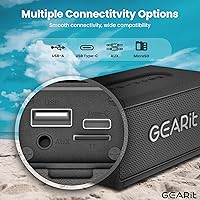 Vista 7 de GEARit Portable Bluetooth Wireless Speakers - IPX6 Waterproof Speakers - 40W Loud Wireless Outdoor Speaker - AUX & TWS Pairing - Perfect for Gift