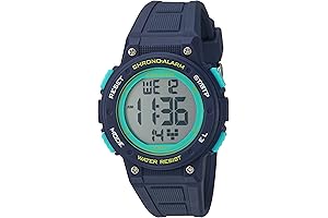 Women's Digital Chronograph Resin Strap Watch
