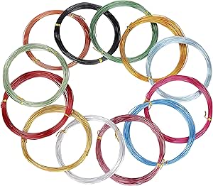 Modelleerbare ijzerdraad, 2 mm, 10 m, aluminiumdraad, aluminiumdraad Modelleerbare ijzerdraad, 2 mm, 10 m, aluminiumdraad, aluminiumdraad