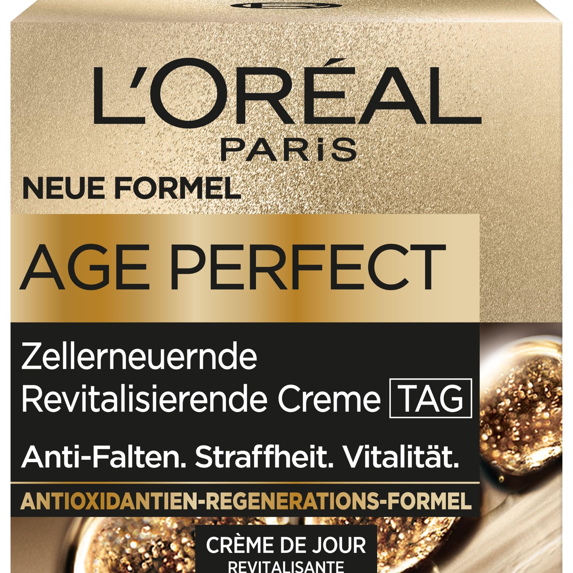 L'Oréal Paris Age Perfect Anti-Aging Routine Serum Le Duo & Zell-Renaissance Tagespflege Geschenkset 30 ml 50ml