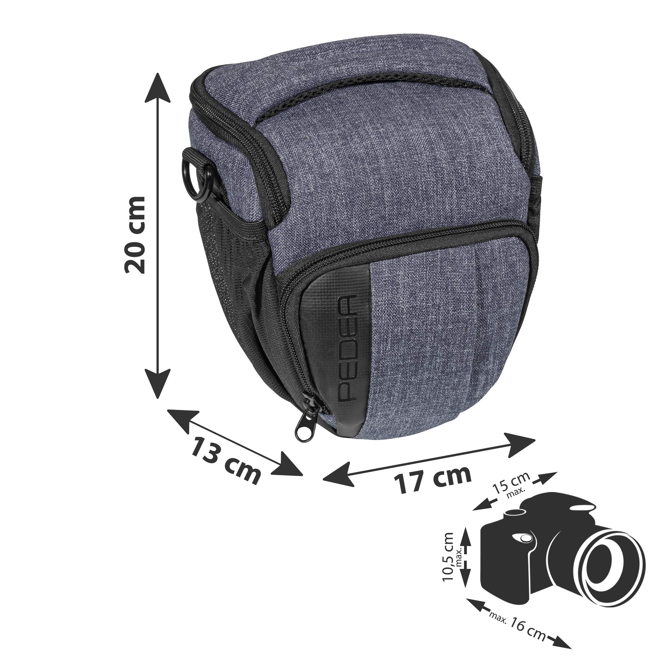 Sacoche Appareil Photo PEDEA "Fashion" - Compatible Sony, Canon, Nikon, Panasonic Et Autres