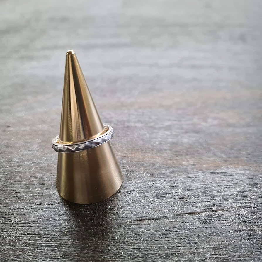 Amazon | 【 kmetal 】 リングホルダー 真鍮 指輪置き リング