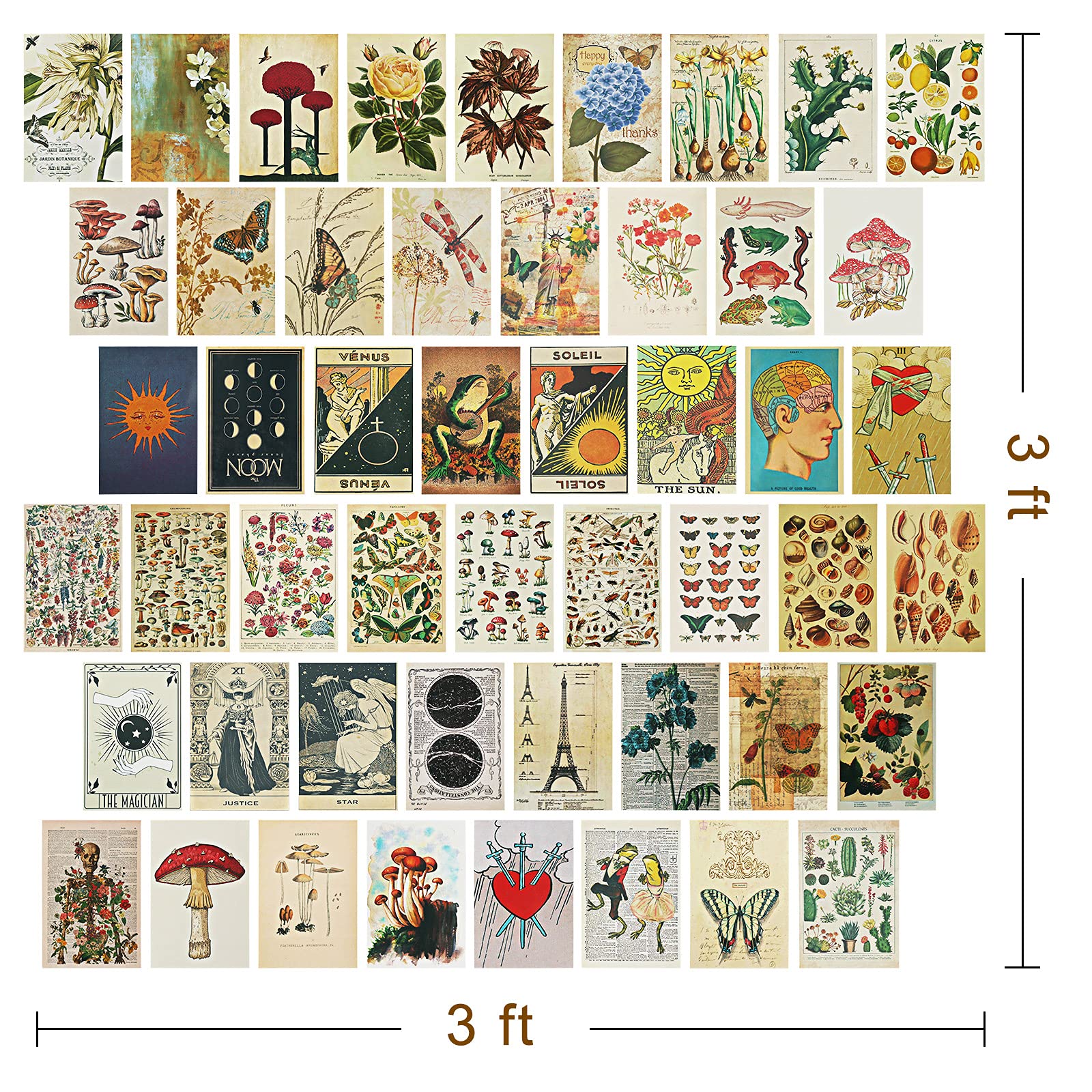 Buy Wall Collage Kit Aesthetic Pictures, Photo Picture Collage Kit for