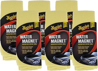 Meguiar's X2000 Water Magnet Microfiber Drying Towel (6 Pack)